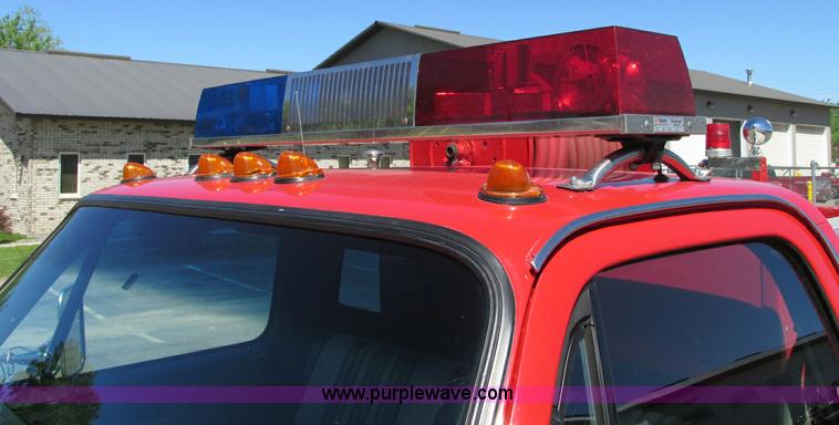 image for item E5142 1981 Chevrolet K30 firetruck