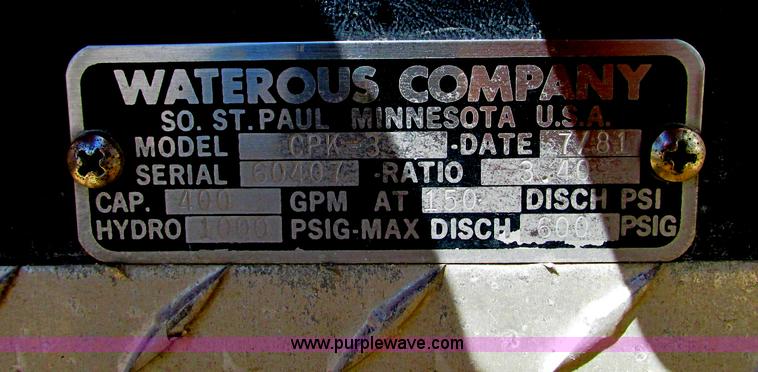 image for item E5142 1981 Chevrolet K30 firetruck