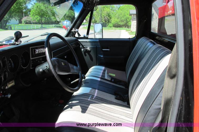 image for item E5142 1981 Chevrolet K30 firetruck