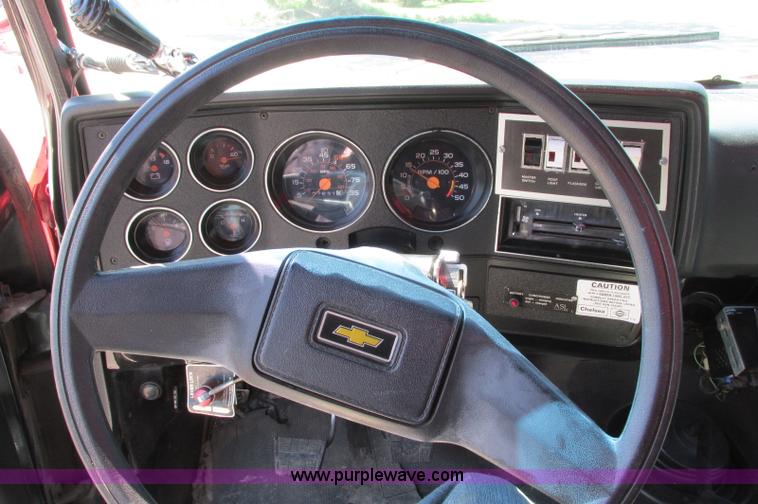 image for item E5142 1981 Chevrolet K30 firetruck