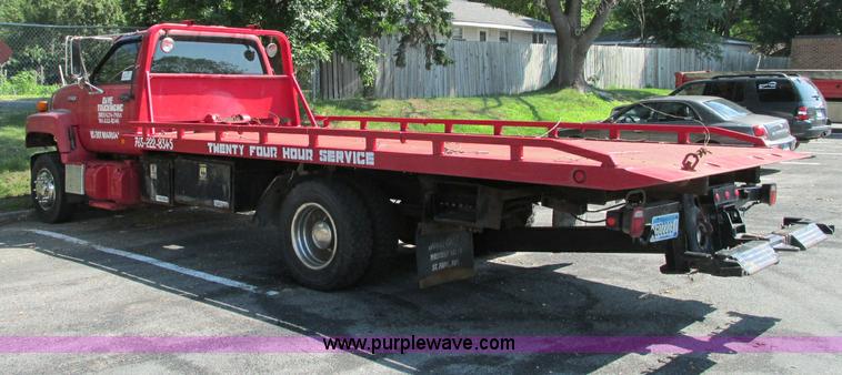 image for item E5175 1996 Chevrolet Kodiak LoPro rollback truck