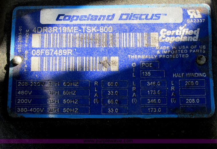 image for item E7312 Commercial refrigeration unit