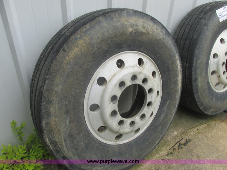 image for item E7322 (2) Sumitomo ST-718LP steer tires