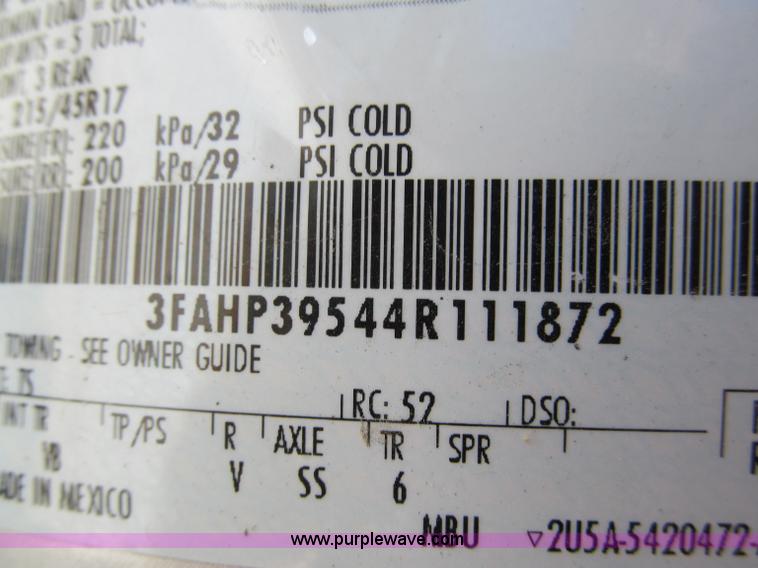 image for item F5074 2004 Ford Focus ZX3 SVT