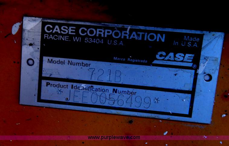 image for item G3303 1998 Case 721B wheel loader