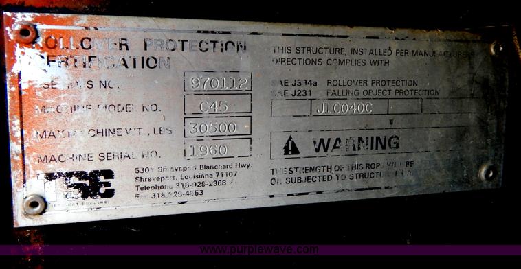image for item G3306 2005 Timberland T600 Trimmer Jack articulated treeline trimmer