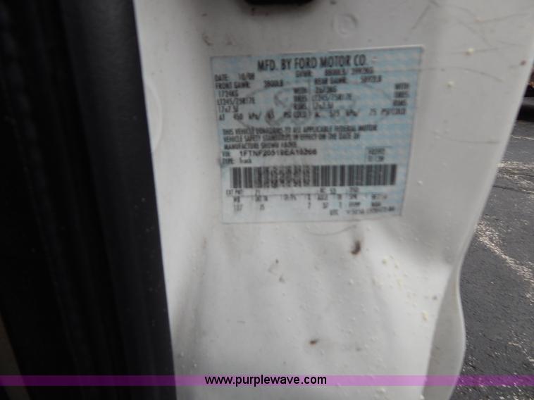 image for item G3337 2009 Ford F250 XL utility truck