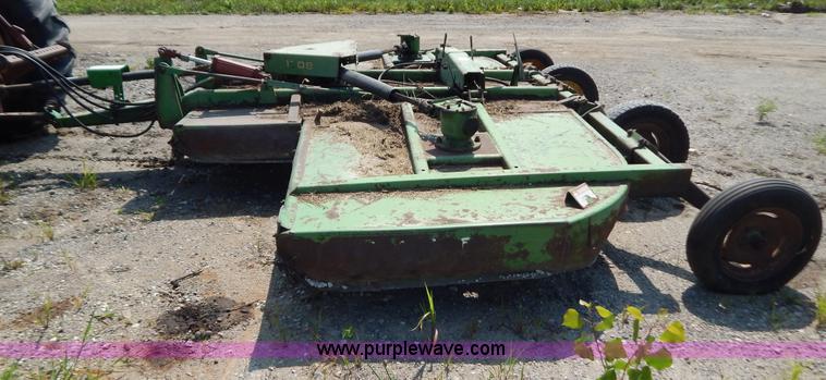 image for item G3364 John Deere 1508 batwing mower
