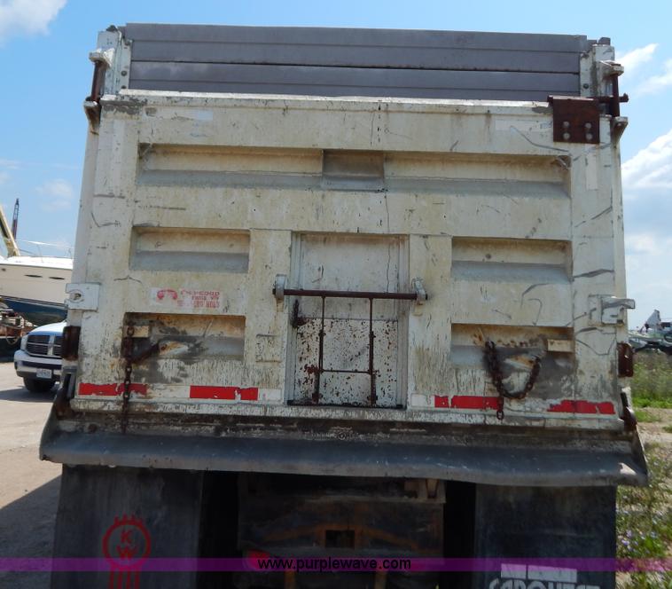 image for item G3367 18' aluminum dump bed