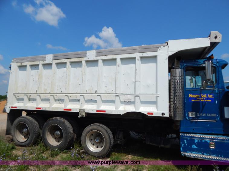 image for item G3367 18' aluminum dump bed