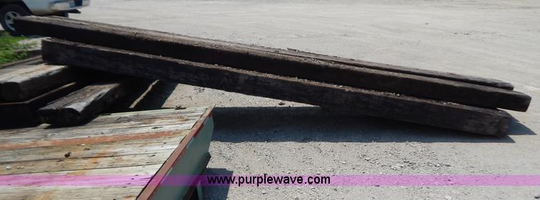 image for item G3368 (13) Creosote soaked railroad ties