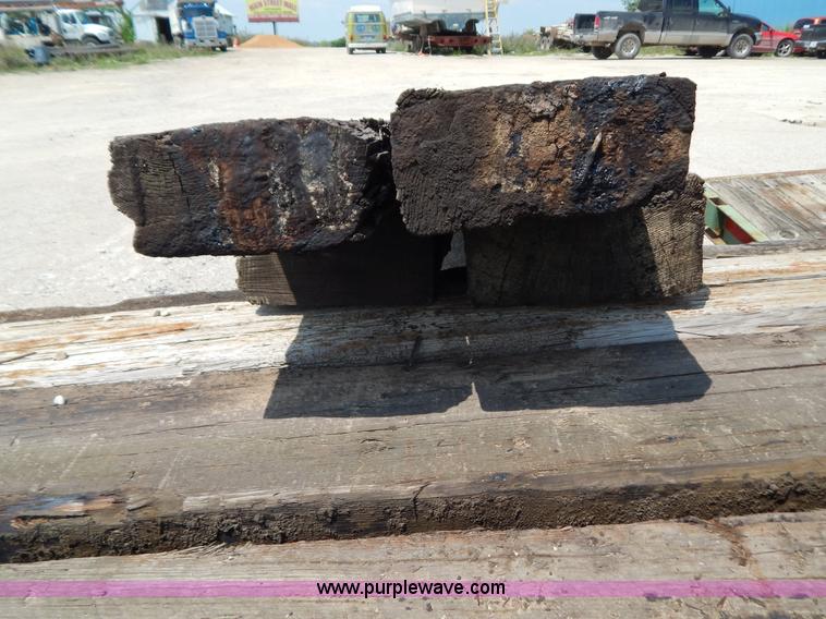 image for item G3368 (13) Creosote soaked railroad ties