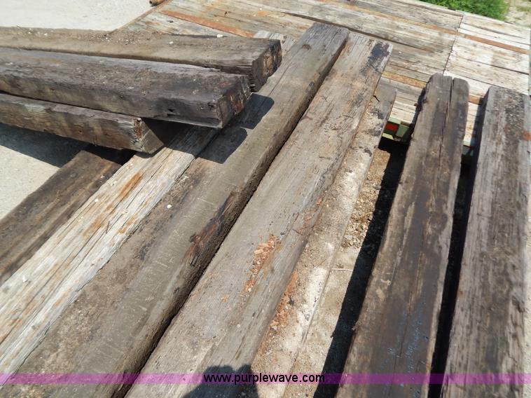 image for item G3368 (13) Creosote soaked railroad ties