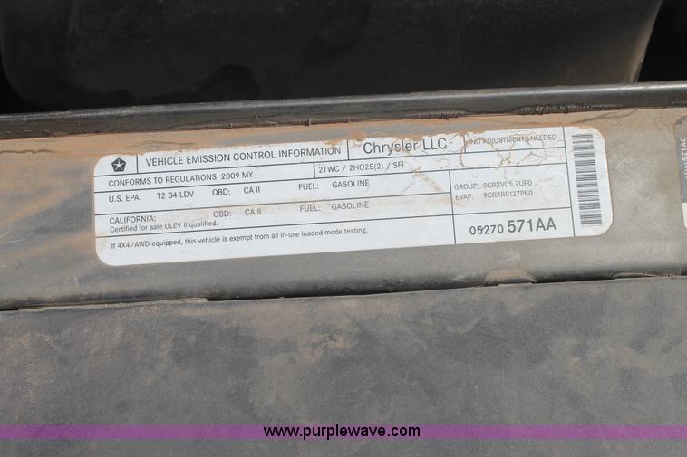 image for item G5764 2009 Dodge Charger SE