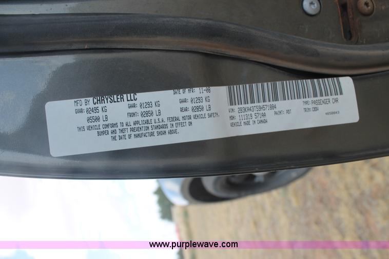 image for item G5764 2009 Dodge Charger SE