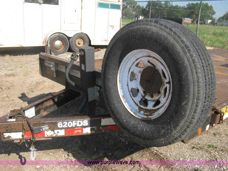 image for item H6480 2002 PJ tandem axle flatbed trailer