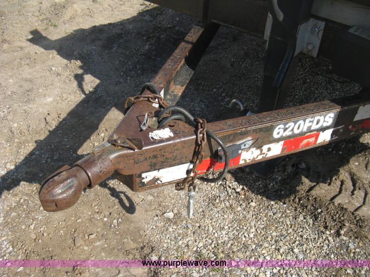 image for item H6480 2002 PJ tandem axle flatbed trailer