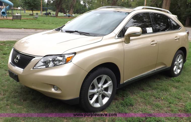 image for item I7672 2010 Lexus RX350 SUV