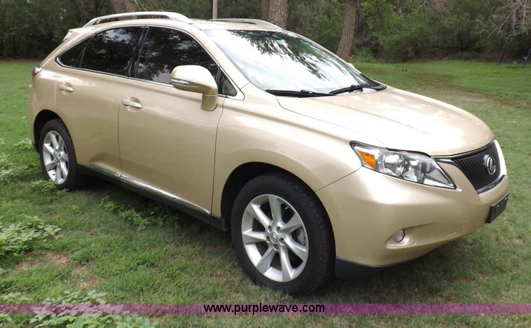 image for item I7672 2010 Lexus RX350 SUV