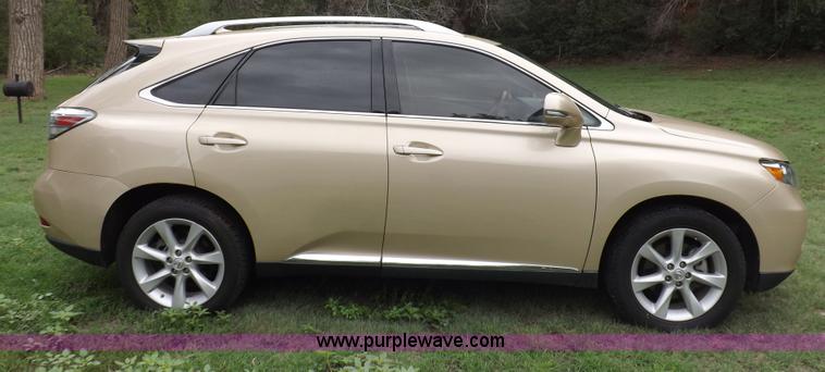 image for item I7672 2010 Lexus RX350 SUV