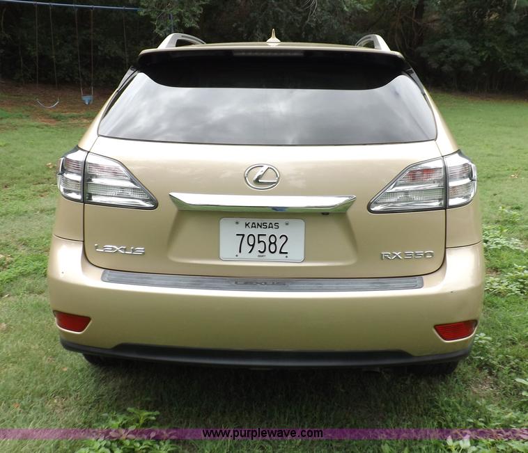 image for item I7672 2010 Lexus RX350 SUV