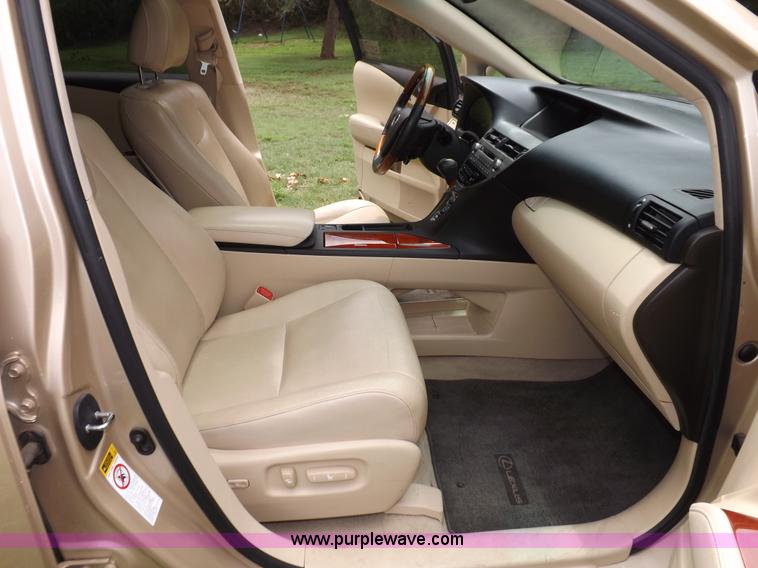 image for item I7672 2010 Lexus RX350 SUV