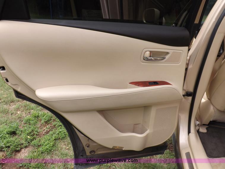 image for item I7672 2010 Lexus RX350 SUV