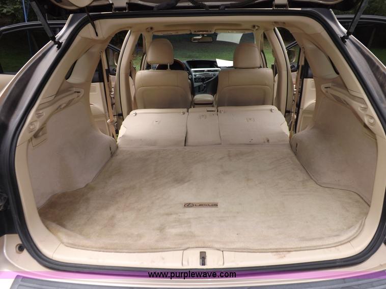 image for item I7672 2010 Lexus RX350 SUV