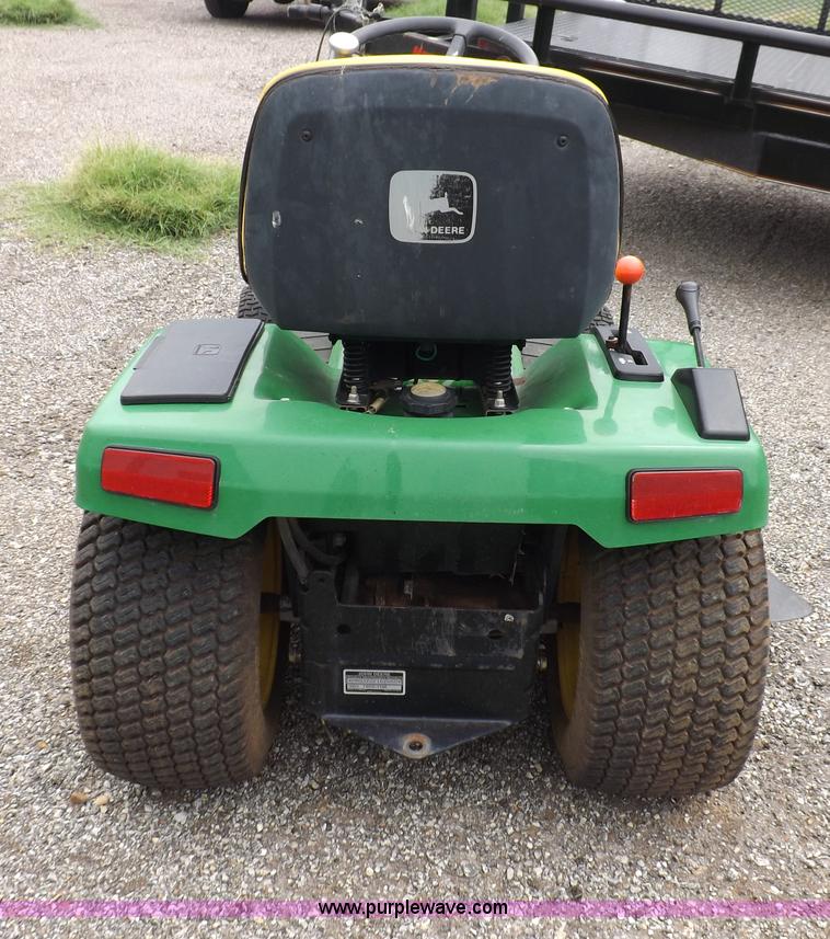 image for item I7674 John Deere 320 lawn mower