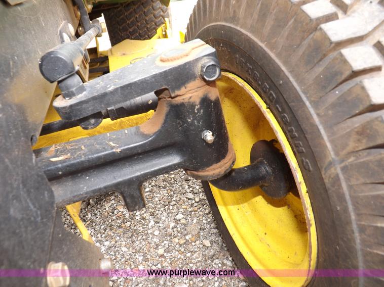 image for item I7674 John Deere 320 lawn mower