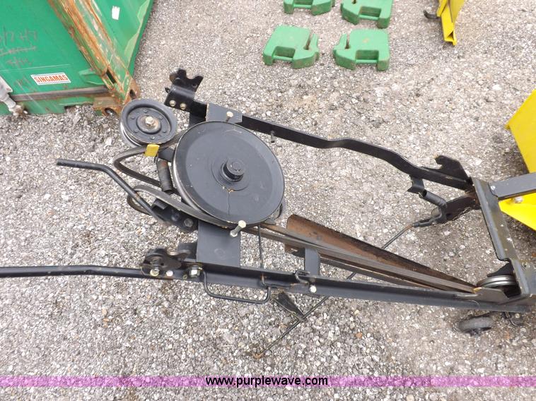 image for item I7674 John Deere 320 lawn mower