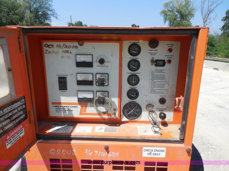 image for item G8593 Whisperwatt 25 generator