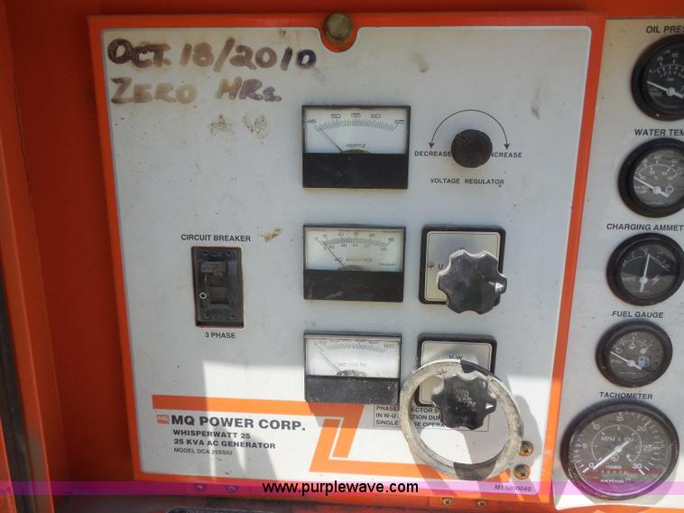 image for item G8593 Whisperwatt 25 generator