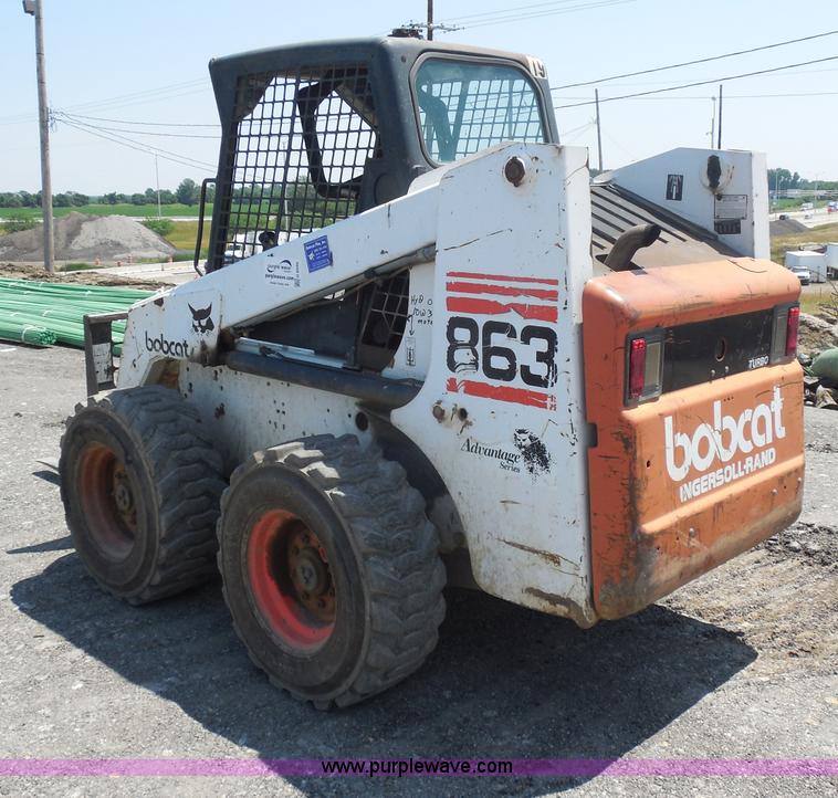 image for item G8595 1999 Bobcat 863 skid steer