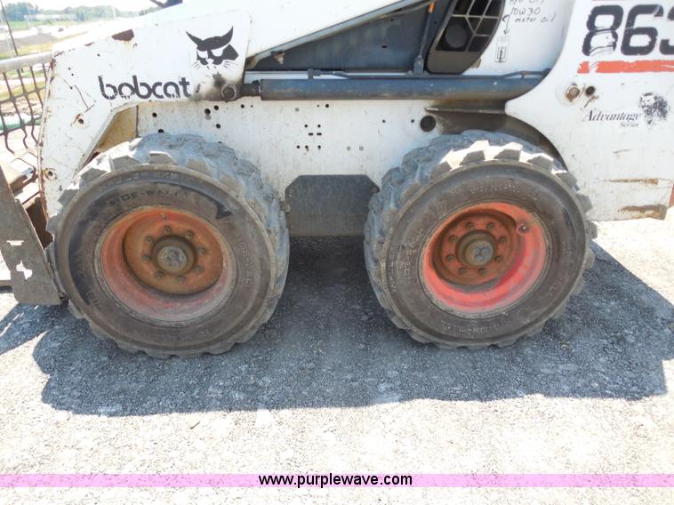 image for item G8595 1999 Bobcat 863 skid steer