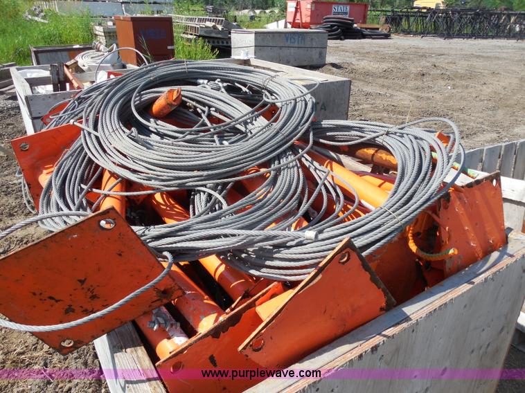 image for item G8604 Approximately 80 bridge deck safety stanchions