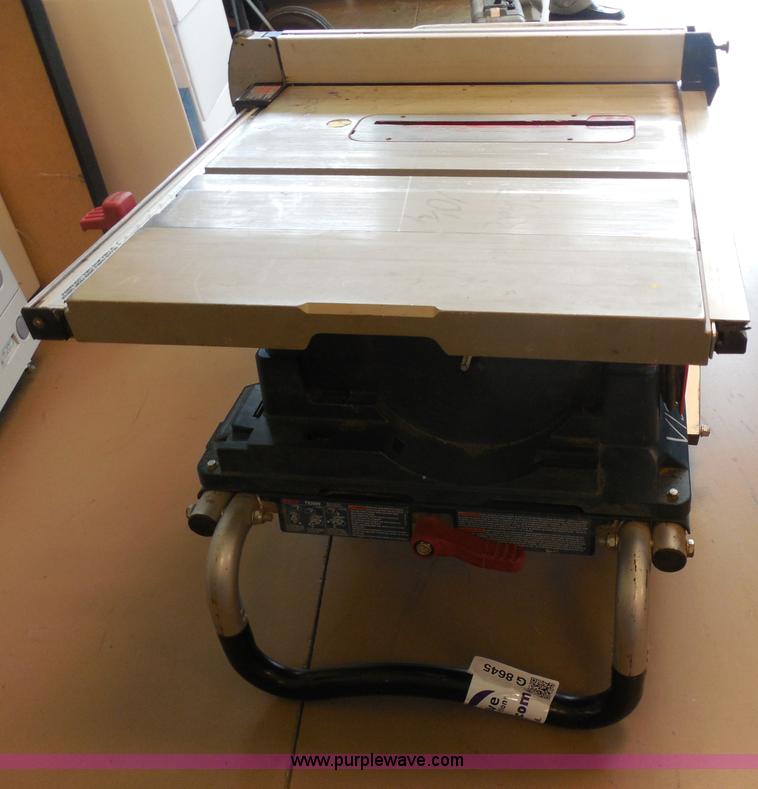 image for item G8645 Bosch TS2000 table saw
