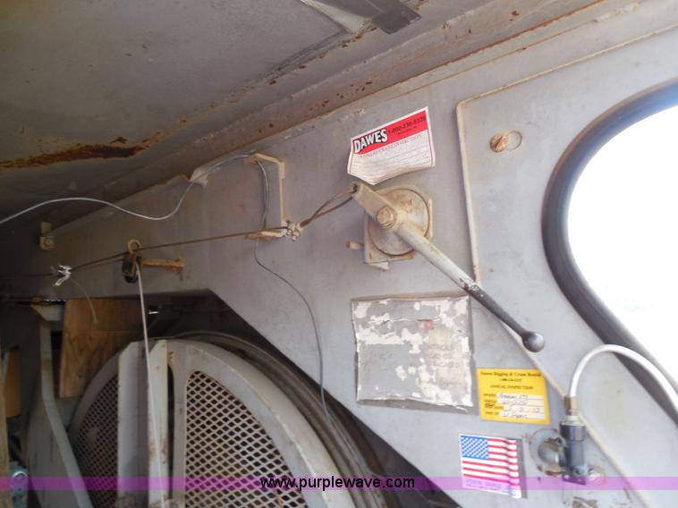 image for item G8659 1970 American 599 40-ton lattice boom crawler crane