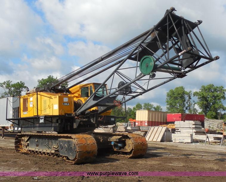 image for item G8663 1974 Lima 700-HC 80-ton lattice boom crawler crane