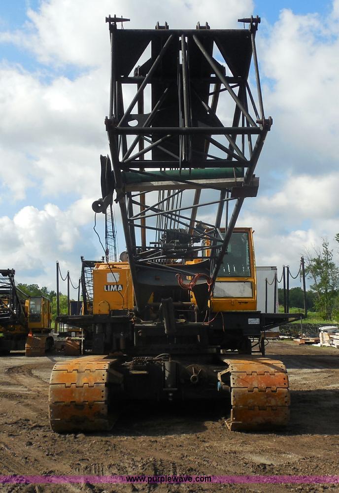 image for item G8663 1974 Lima 700-HC 80-ton lattice boom crawler crane