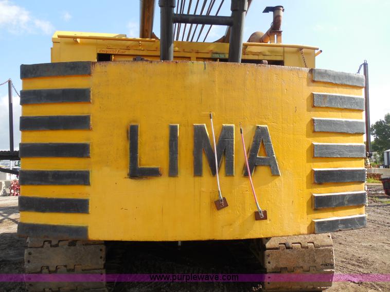 image for item G8663 1974 Lima 700-HC 80-ton lattice boom crawler crane