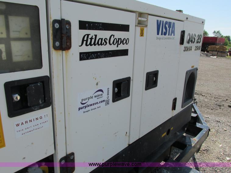 image for item G8669 Atlas Copco QAS28 generator