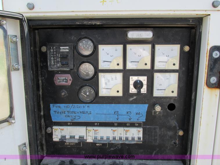 image for item G8669 Atlas Copco QAS28 generator