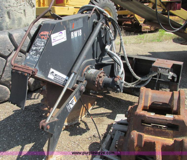 image for item A8579 Trak International Rocksaw 18 rock and concrete wheel