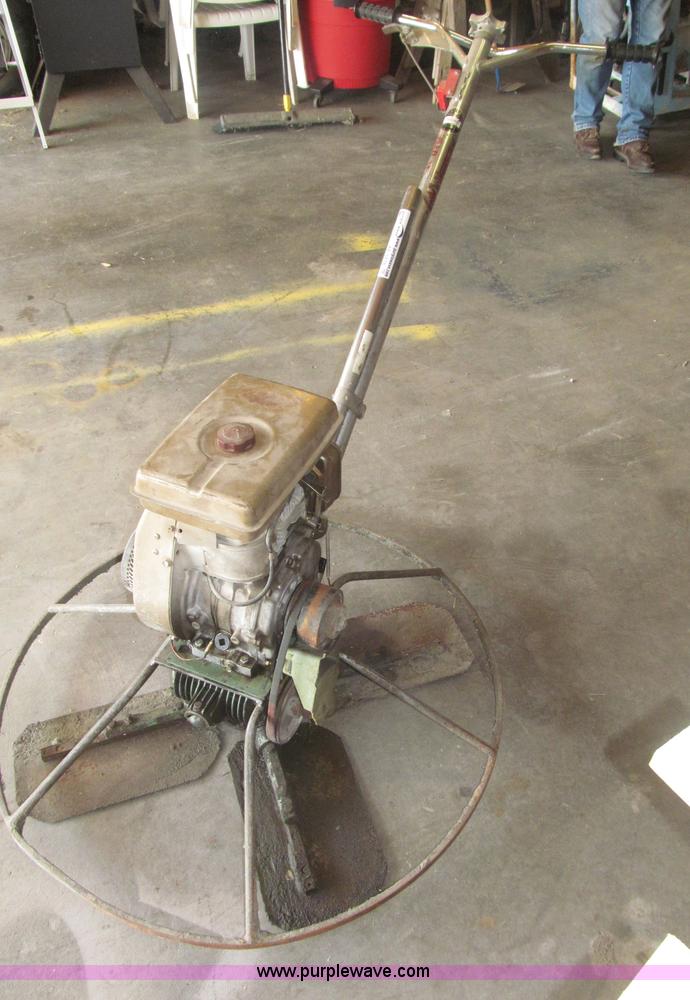 image for item AE9478 Whiteman WB power trowel
