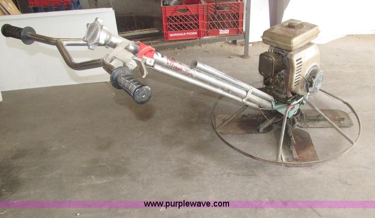 image for item AE9478 Whiteman WB power trowel