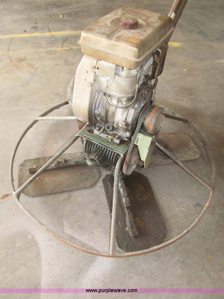 image for item AE9478 Whiteman WB power trowel