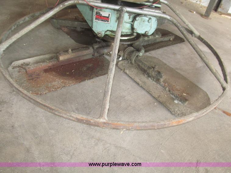 image for item AE9478 Whiteman WB power trowel