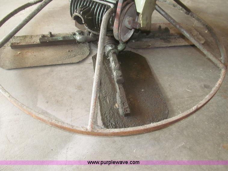 image for item AE9478 Whiteman WB power trowel