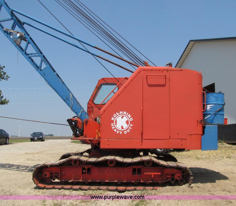 image for item D7439 1976 Koehring 305 crawler lattice boom crane